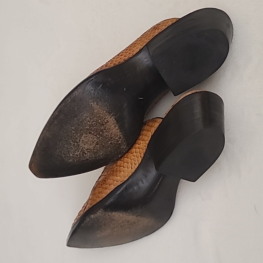 Tres Outlaw Custom Python Western Mules Size 8 - image 6